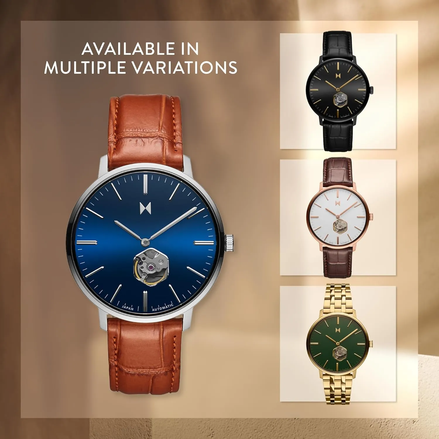 Legacy Slim Men's Automatic Watch unspecified pinhole MVMT 