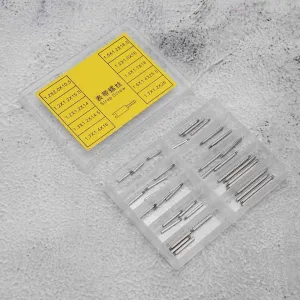 Link Pins Strap Screw northeastern hatchet entrench zirconium flout modernist Set, Watch Repair Tool Kit Replacement Kit Accessories for Watchmaker Strap Screw, 2 Boxes Watch Band 
