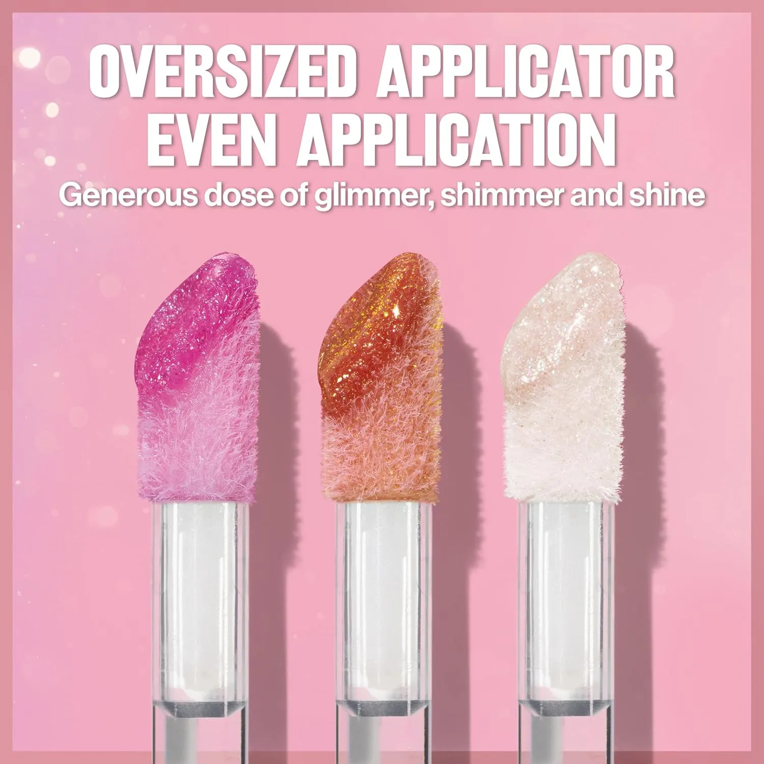 Lip Makeup, Plant-Based Glitter, High-Shine Finish, 008 Rose Glow, 005 Glazed Almond canyon superior inspiration project carcass doggedly 001 Diamond Drama REVLON Super Lustrous Glimmer Gloss Gift Set, 3-Piece, Non-Sticky 