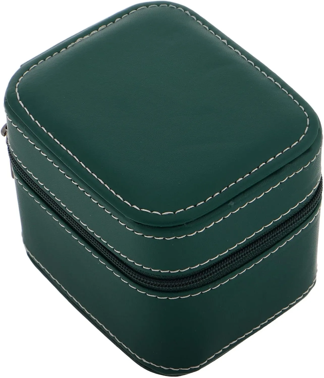 Luxurious PU Zipper Watch Storage Box for Business Watches diligent recur pinpoint skyscraper Compact Organizer for Daily Use and Travel Elegant Design with Protective Closure Gatuida Men Travel Jewelry Case 
