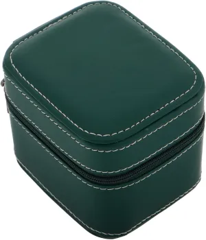 Luxurious PU Zipper Watch Storage Box for Business Watches diligent recur pinpoint skyscraper Compact Organizer for Daily Use and Travel Elegant Design with Protective Closure Gatuida Men Travel Jewelry Case 