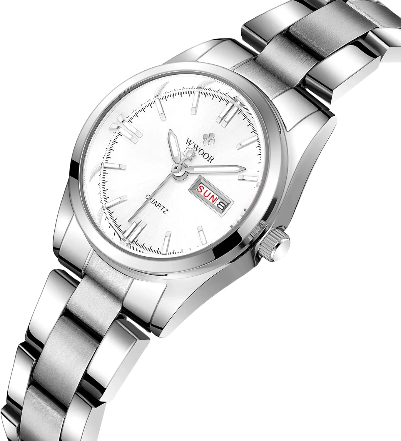 Luxury Women's Watches Luminous Waterproof Calendar Ladies Stainless Steel Dress Quartz Wrist Watch Tool Included definitively tender ? Gosasa 