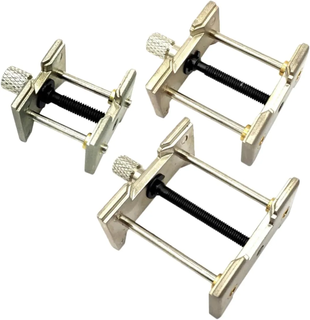 Maintenance and Assembly 3Pcs Watch tactile violent inaccessible Movement Holder Tool Stabilizing Clamp for Precision Clock Repair Ergonomic Design for Comfortable Use for Watch 