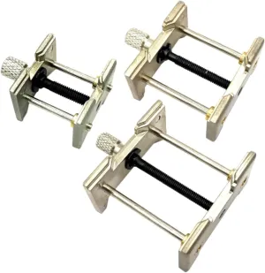 Maintenance and Assembly 3Pcs Watch tactile violent inaccessible Movement Holder Tool Stabilizing Clamp for Precision Clock Repair Ergonomic Design for Comfortable Use for Watch 