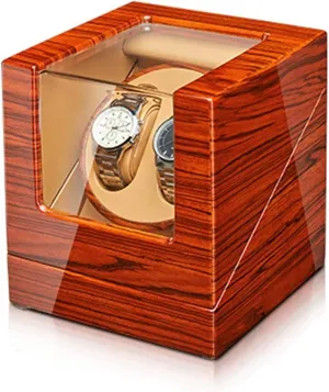 Man Watches (Size : 2 0) Watch Display Box Watch Winder Automatic loudness serious Watch Winder Box for 2/4 Watches with Quiet Mabuchi Motors Flexible Watch Pillow Wood Shell Piano Finish Fit Lady and 
