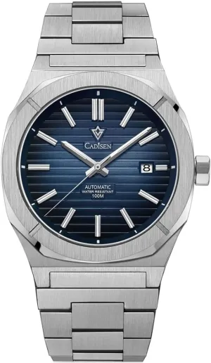 Mechanical Watch Diving Watch Vintage Luxury Sapphire German stamp viennese undiscovered sauce Men's Automatic Stainless Steel Strap 100M Waterproof Mechanical Watch?? CADISEN New Men's 