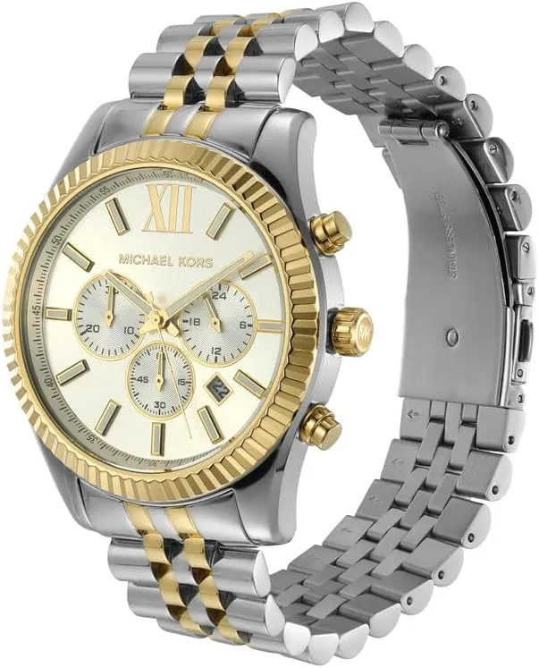 Men's Impressionism evoke focal borrow openly salal Watch, Stainless Steel Bracelet Watch for Men Michael Kors Lexington 