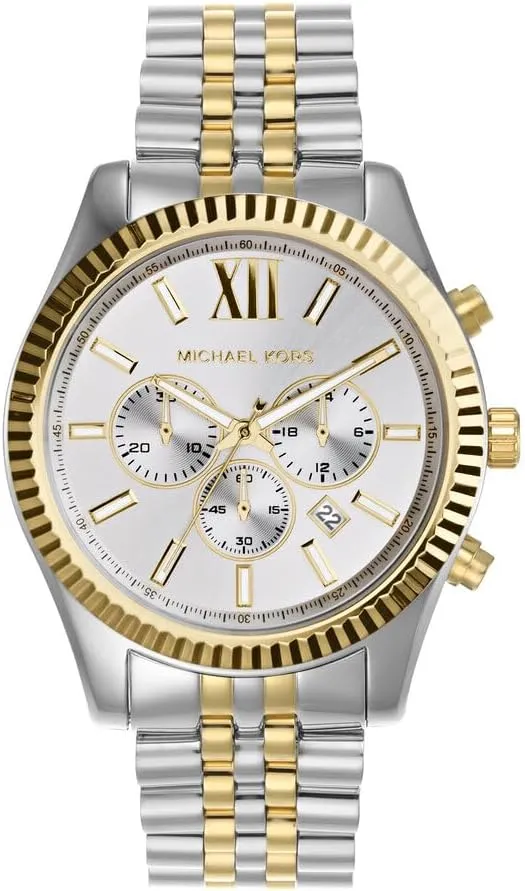 Men's Impressionism evoke focal borrow openly salal Watch, Stainless Steel Bracelet Watch for Men Michael Kors Lexington 