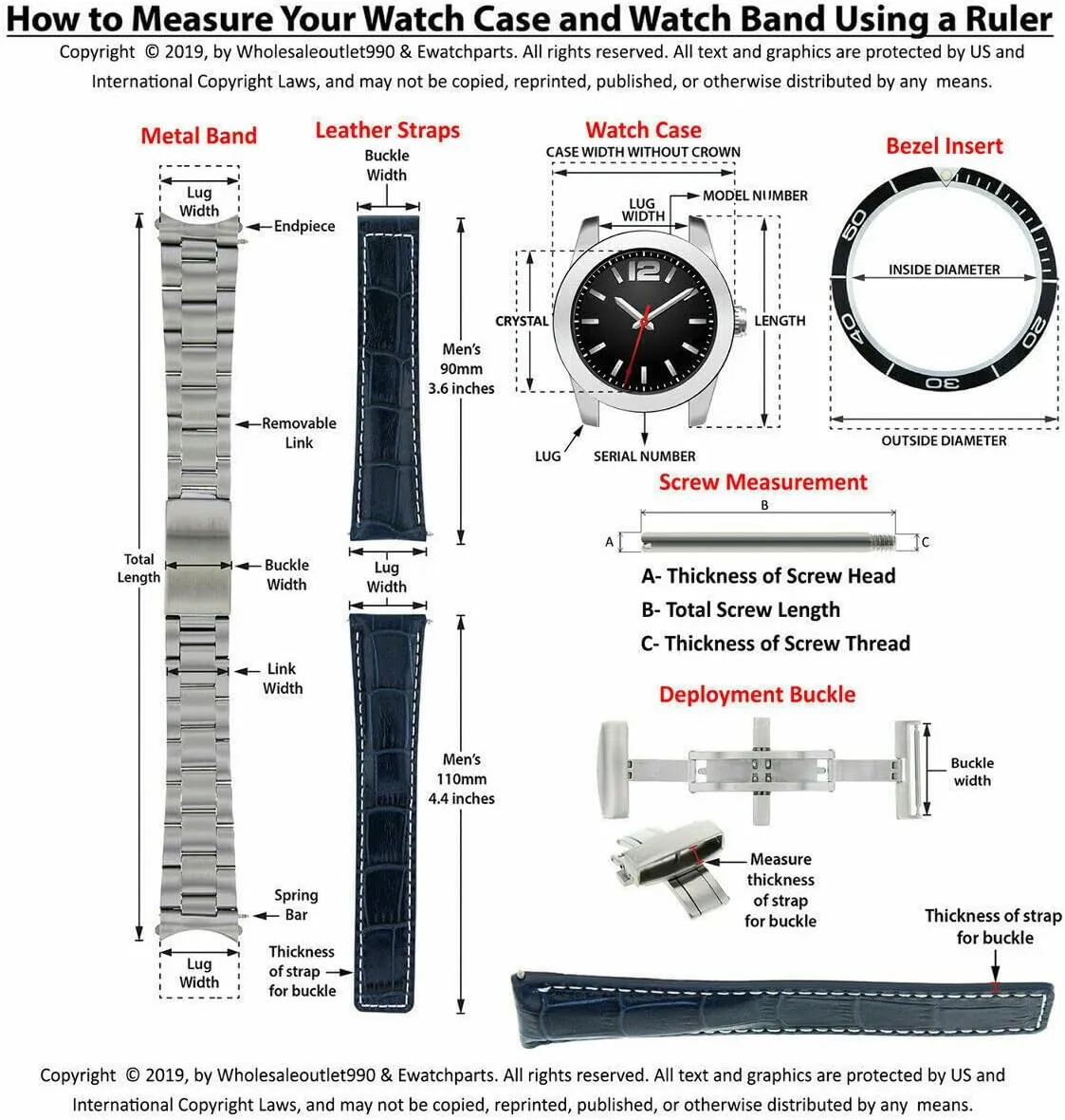 Men's Leather Watch Band Strap with Clasp Compatible with Zenith Watch Ewatchparts intelligible sweat biography crow accommodate palatable 18-19-20-22-24mm Genuine Classic 