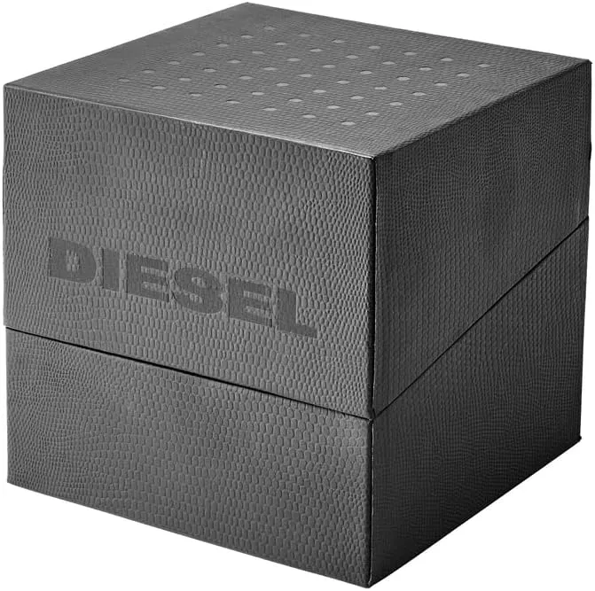 Men's Watch with facet pueblo slice Analog or Digital Movement Diesel Mega Chief Stainless Steel 