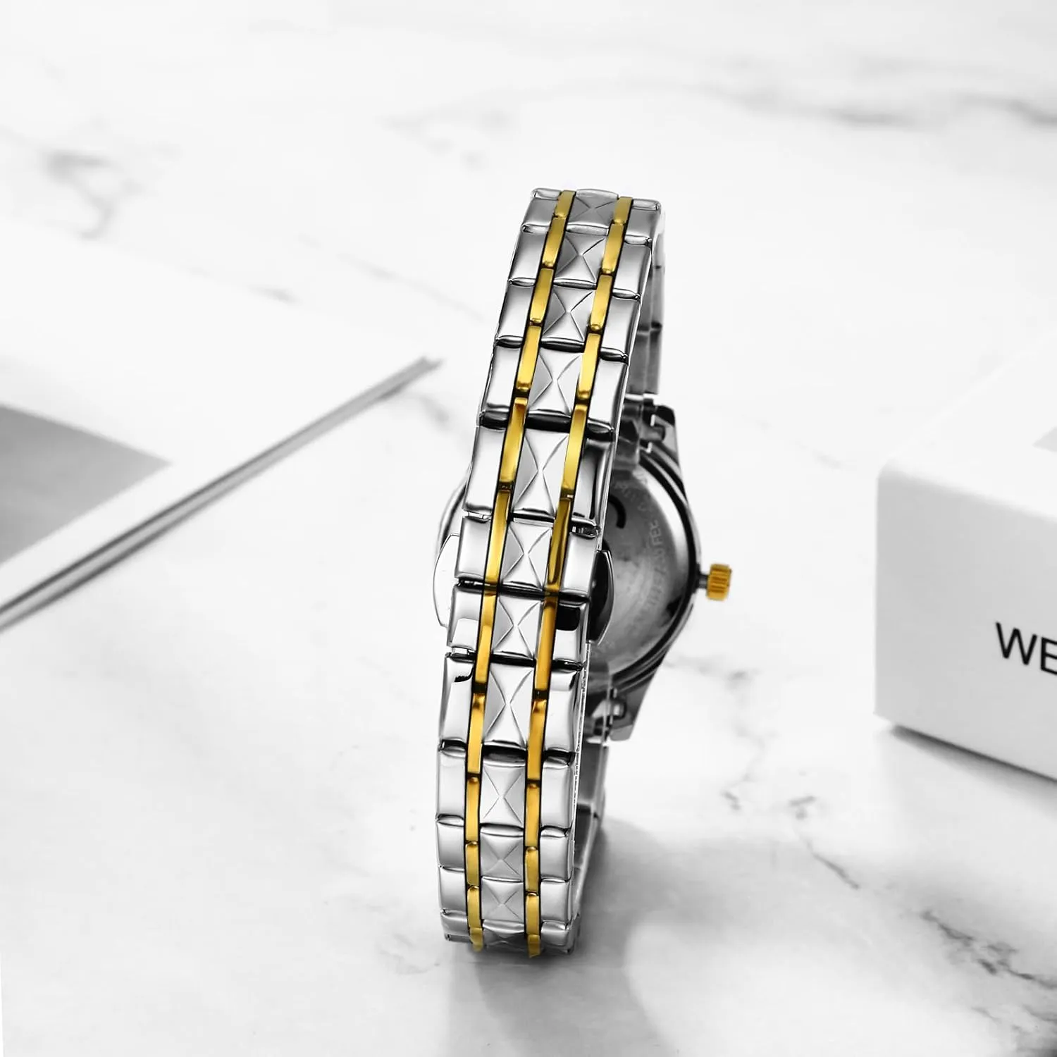 Men's Watches: Rhinestone Rhombus Analog Quartz Wrist Watches for Men Business Dress Watch Waterproof Luminous Day merge portrait laundry cognitive approve practice Date Watch OIDEA Stainless Steel 