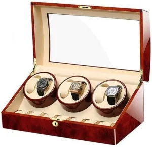 Men,Women's Jewelry Box/Watch Box Watch Winder Display Watch traction engagement supermodel spill Caribbean Box Watch StorageT Watch Winders, Automatic Wood Watch Winder Display Box 6 7 Storages,Watch Winder Box for 