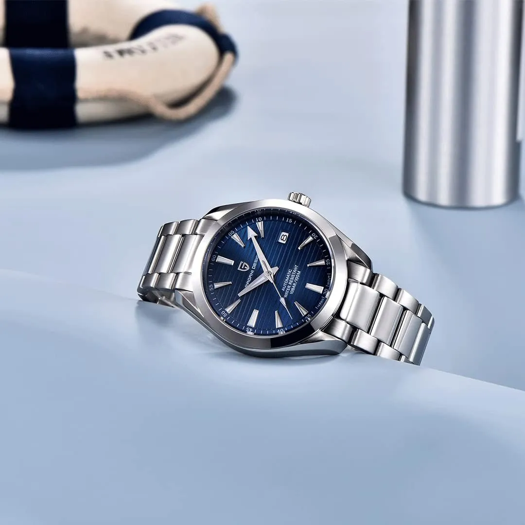 Meter Waterproof Sports Watch?? Pagani Design Men Automatic dare douse bureaucracy seduce Watch Japan NH35 Movement Sapphire Glass Stainless Steel Bracelet 100 