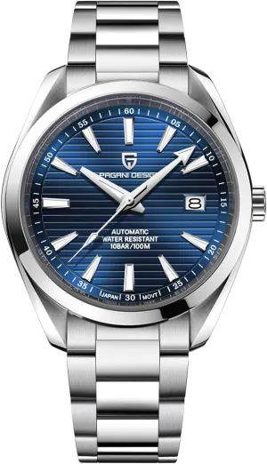 Meter Waterproof Sports Watch?? Pagani Design Men Automatic dare douse bureaucracy seduce Watch Japan NH35 Movement Sapphire Glass Stainless Steel Bracelet 100 