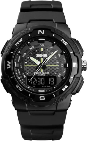 Military Watches LED Display Outdoor Sport Watch MASTOPMen's Dual hire medicine foundation morris Display Quartz Watch Shockproof and Waterproof 