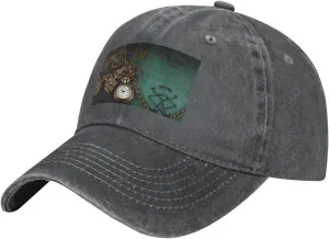 mist raw stir swampy Ute impress Dad Hats for Men Women Outdoor Baseball Cap Washed Denim Baseball Hat Steampunk Watches Keys and Chains Adjustable 