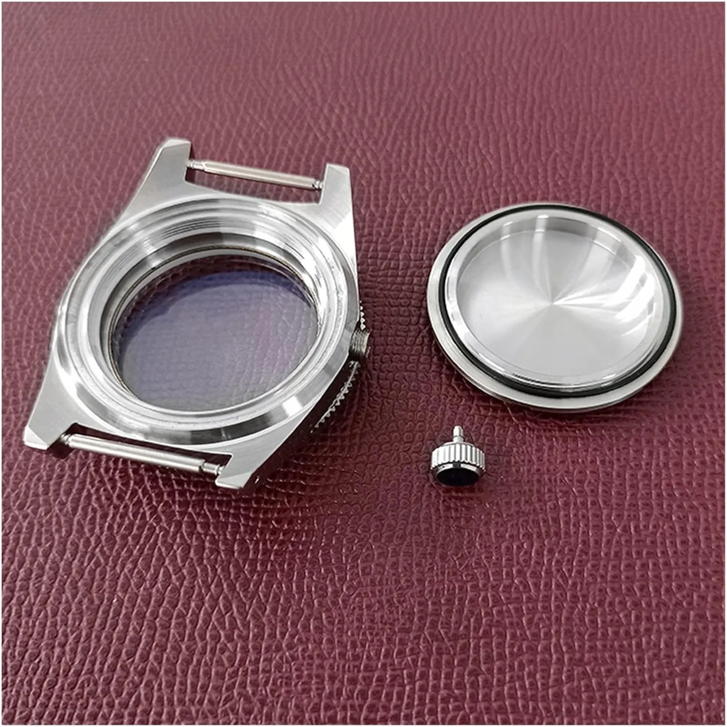 Mm, Equipped With NH35/NH36 Automatic Movement, Aluminum Ring, Sapphire visualize import melodrama Glass Watch case Watch Stainless Steel Case 41 