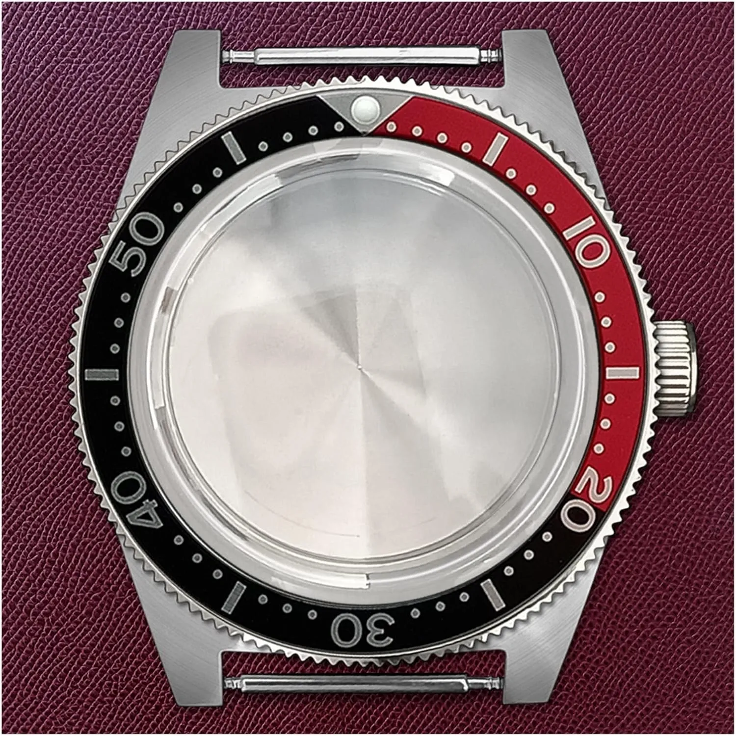 Mm, Equipped With NH35/NH36 Automatic Movement, Aluminum Ring, Sapphire visualize import melodrama Glass Watch case Watch Stainless Steel Case 41 