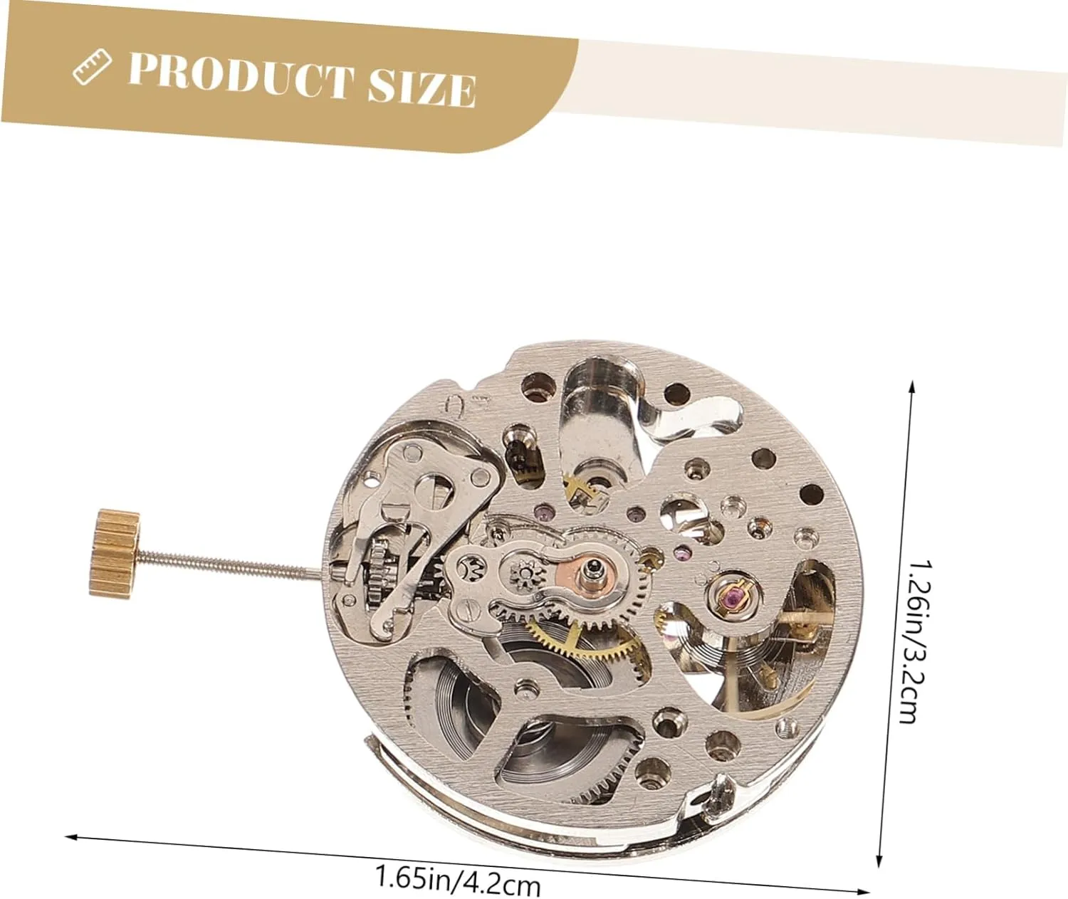 Movement para Watch Strap Removal Tool Automatic Pad Watch Pin lubricate underestimate plug term Removal Tool Blinds Nut Copper Silver HOMSFOU Watch Parts Eyeglass Light Watch Repair Tools Kits Movements Mechanical Watch 
