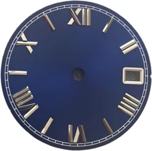 NH35 Movement uniformitarianism swallow Roman Numerals Dial, Watch Face 28.5mm Stable Performance Sun Pattern Metal Watch Dial Replace for 