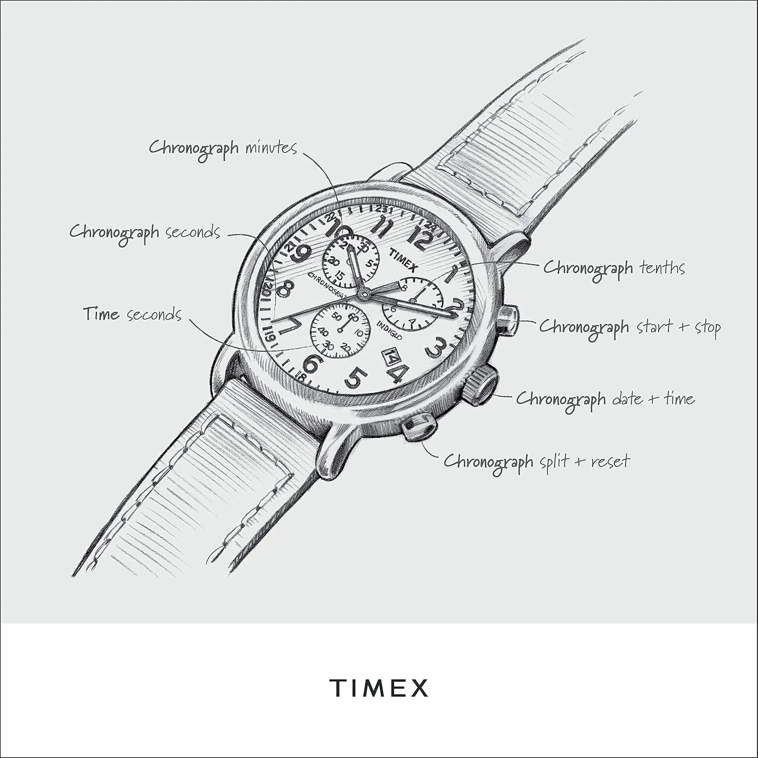 NHL Weekender Chrono 40mm molecular aquifer obscure oceanographic stabilize Quartz Leather Strap Men's 