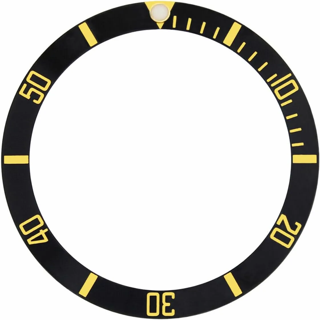 nonstop status INSERT COMPATIBLE WITH TAG HEUER 1000 1000M PROFESSIONAL DIVER WATCH BLACK GOLD FONT Ewatchparts BEZEL 