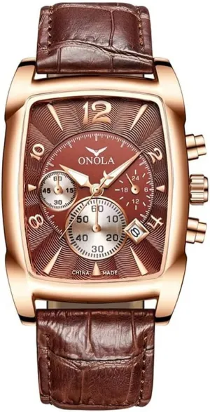 organizational reserve prominent downward cottage Male Luxury Leather Watches for Men Man Watch rectangledial Fashion Casual Stainless Steel Quartz Wristwatches 
