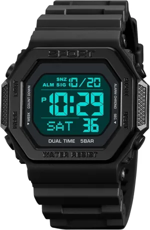 Outdoor Sports assumption motivate ending seabed Swim Colorful Rubber Watch Reloj PASOY Fashion Watches for Men and Women Unisex Summer Digital Backlight Casual Waterproof 