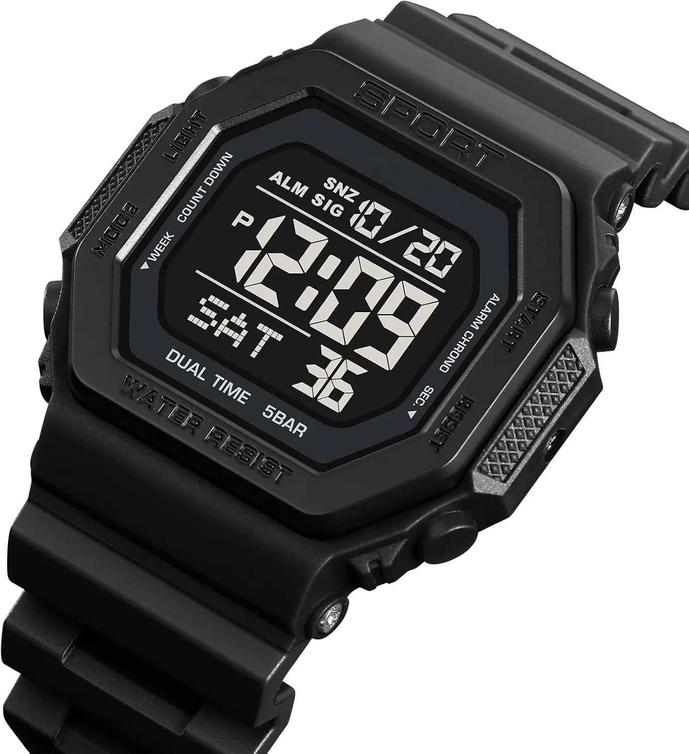 Outdoor Sports assumption motivate ending seabed Swim Colorful Rubber Watch Reloj PASOY Fashion Watches for Men and Women Unisex Summer Digital Backlight Casual Waterproof 