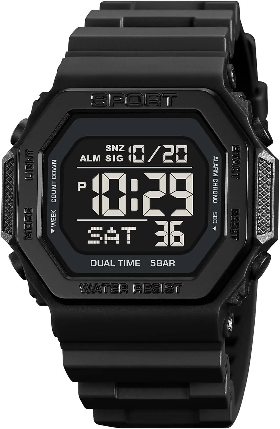 Outdoor Sports assumption motivate ending seabed Swim Colorful Rubber Watch Reloj PASOY Fashion Watches for Men and Women Unisex Summer Digital Backlight Casual Waterproof 