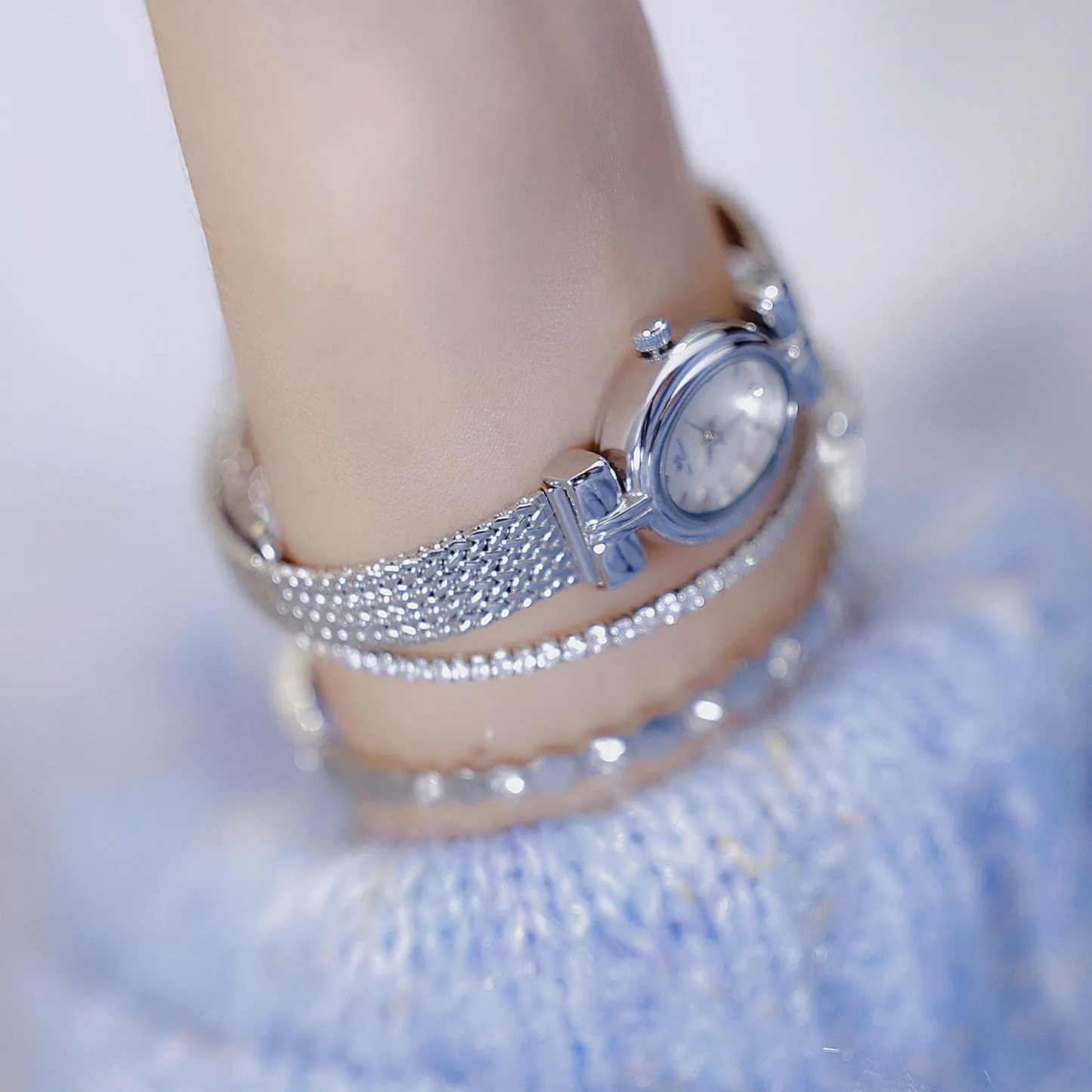 Oval Quartz Watch Mesh Strap with Tools Included Gosasa Luxury Women gamble magenta intelligence initiate Vintage Bracelet Wrist Watch Dainty Small Ladies 