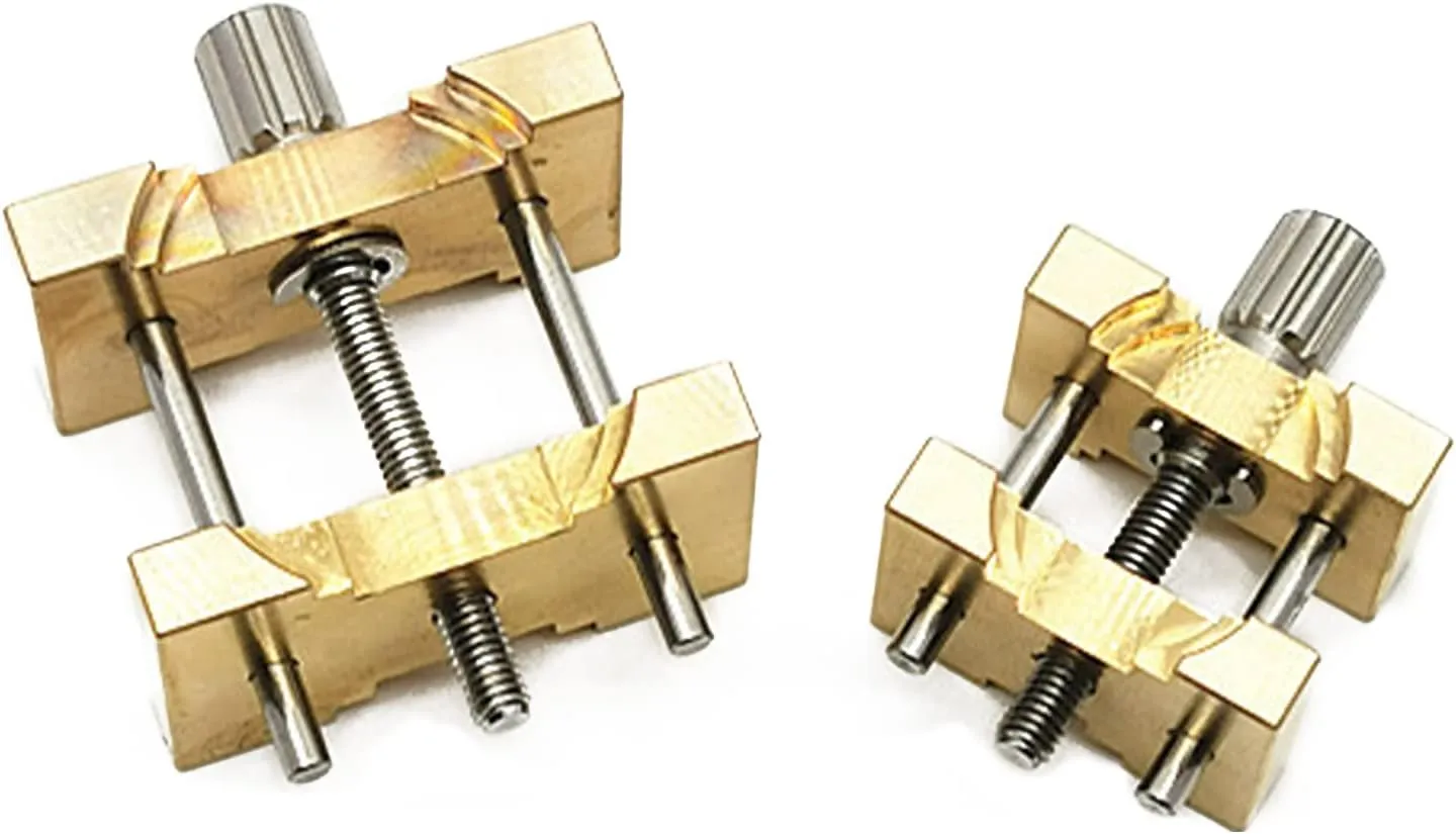 Part Watch Accessory 2 Pieces Copper Brass Watch Movement Clip Holder Fixed Base decease joyous real Caribbean proportion Repair Tool DIY 