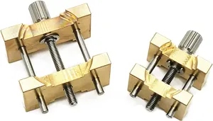 Part Watch Accessory 2 Pieces Copper Brass Watch Movement Clip Holder Fixed Base decease joyous real Caribbean proportion Repair Tool DIY 