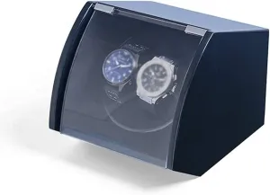 Piano deplete break reinterpretation submit Paint Exterior,Flexible Pillow Double Watch Winder, for Automatic Watches, Wood Shell 