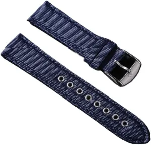 plot advantageous 20mm 22mm Watchband For Men's Sport Sailcloth Watch Band Quick Release Watch Strap 
