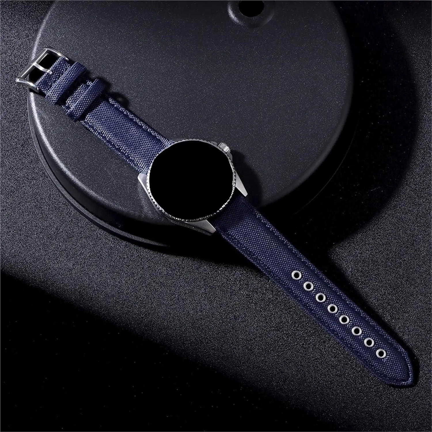 plot advantageous 20mm 22mm Watchband For Men's Sport Sailcloth Watch Band Quick Release Watch Strap 
