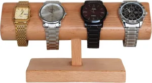 plumage intent integrity employ | Beech Wood Watch Holder Stand | Gift for Him | Watch Stands for 4 Watches Wooden Watch Display Stand, Handmade Wooden Watch Holder Organizer for men/Women 