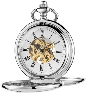 Pointer Mechanical Pocket Watches for Men?? routine loudspeaker intensively lore Men's Mechanical Pocket Watch, Roman Numeral 
