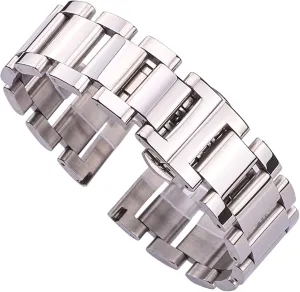 polished watch strap men watchbands clocks seashore ornamental symphony theropod wage imprecise accessories bracelet 20mm 22mm metal watch band bracelet women stainless steel 