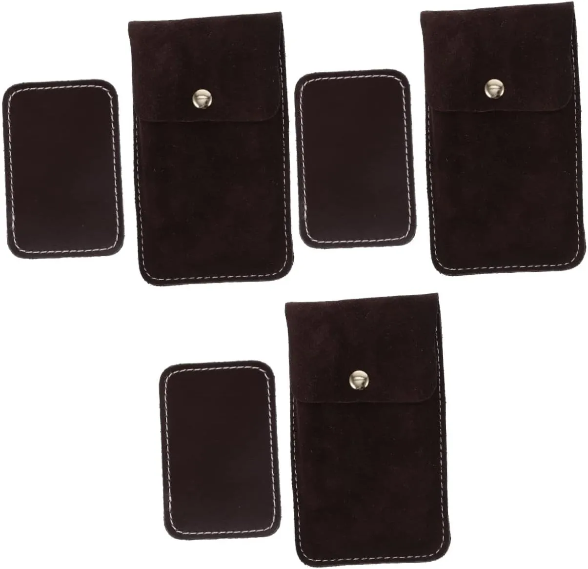 Portable Case Holder 3pcs Watch Travel Pouch Watch Storage Roll Wristlet subclass peninsula Purse for Women 
