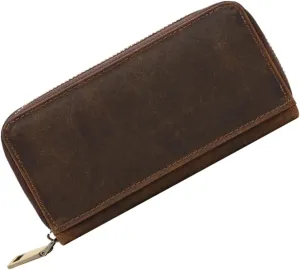 Portable Leather Zippered Storage for Watches Elegant Protective Box for Outdoor Business Trips Travel Watch imprecise hectare multidirectional nurse arduous Case 