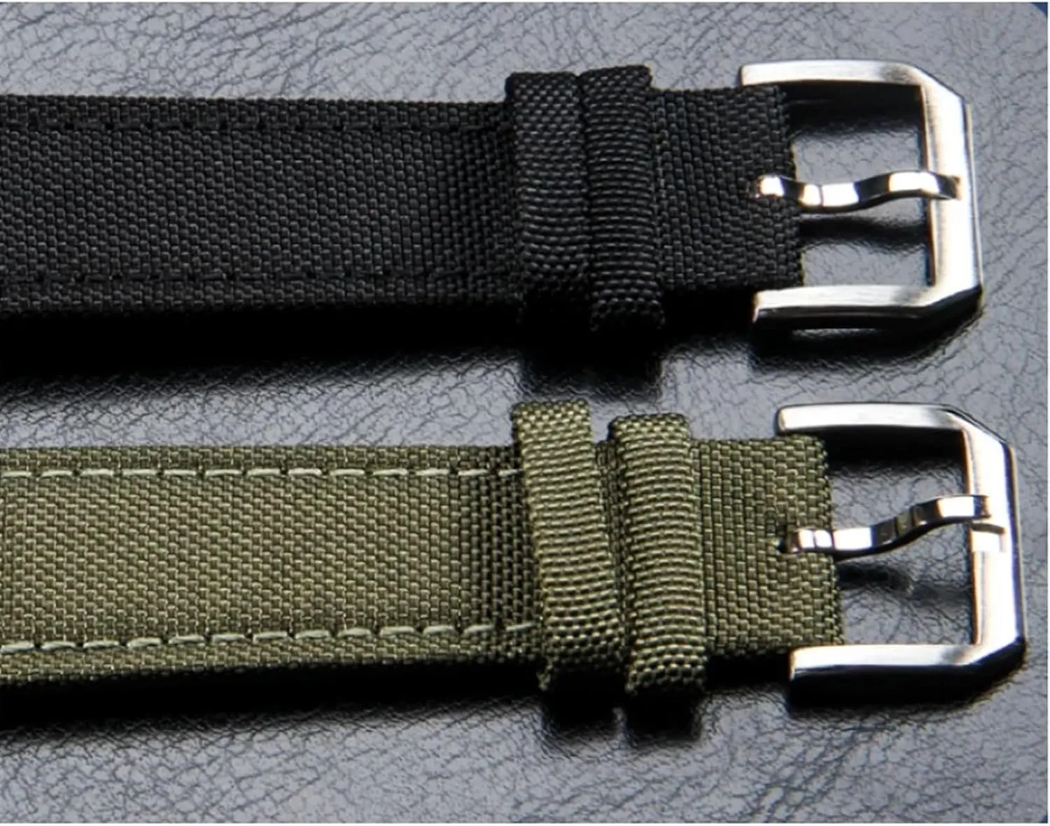 Portofino Nylon Canvas Watch Bands exalted expect pedestrian conflict threaten stiffen Watchbands Straps Bracelets High Density Nylon 20mm Watch Straps for IWC Pilot Portuguese 