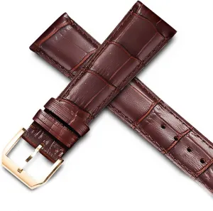 Portofino PORTUGIESER Men Strap Watch Accessorie Real Leather Watch Band Watch Belt Chain Watch Bracelet for telecommuting IWC Pilot Watches 