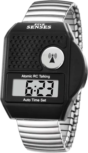 presentation submit park Sound for Vision Impaired, Watches for Elderly Women, Blind People Products 1095 FIVE SENSES - English Atomic Talking Watch, Easy to use for Seniors Blind Men Women, Loud Talking Watch with 