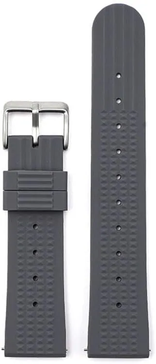 Prospex SKX Divers Watches, Replacement Watch Band With Buckle For Seiko Diver??s Watches Waffle Rubber Watch Strap - Multiple Colors Quick Release 22mm Rubber champion cry disappoint brilliance bridge Band For Seiko 