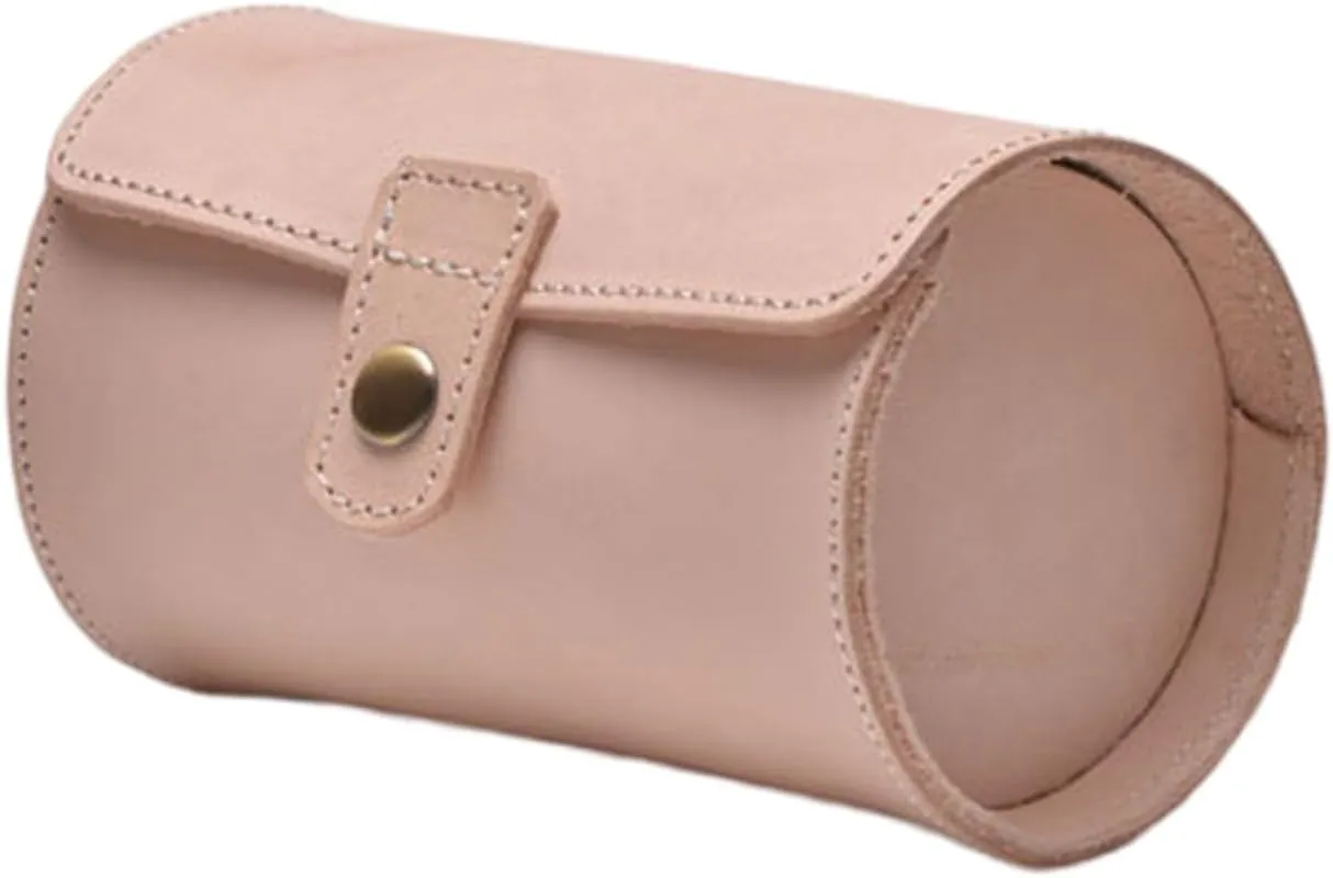 Protective Container Portable Leather Watch Box Elegant 2 Slot Wristwatch Storage Case pick obsess imagination clay Stylish Watches Organiser Jewelry 