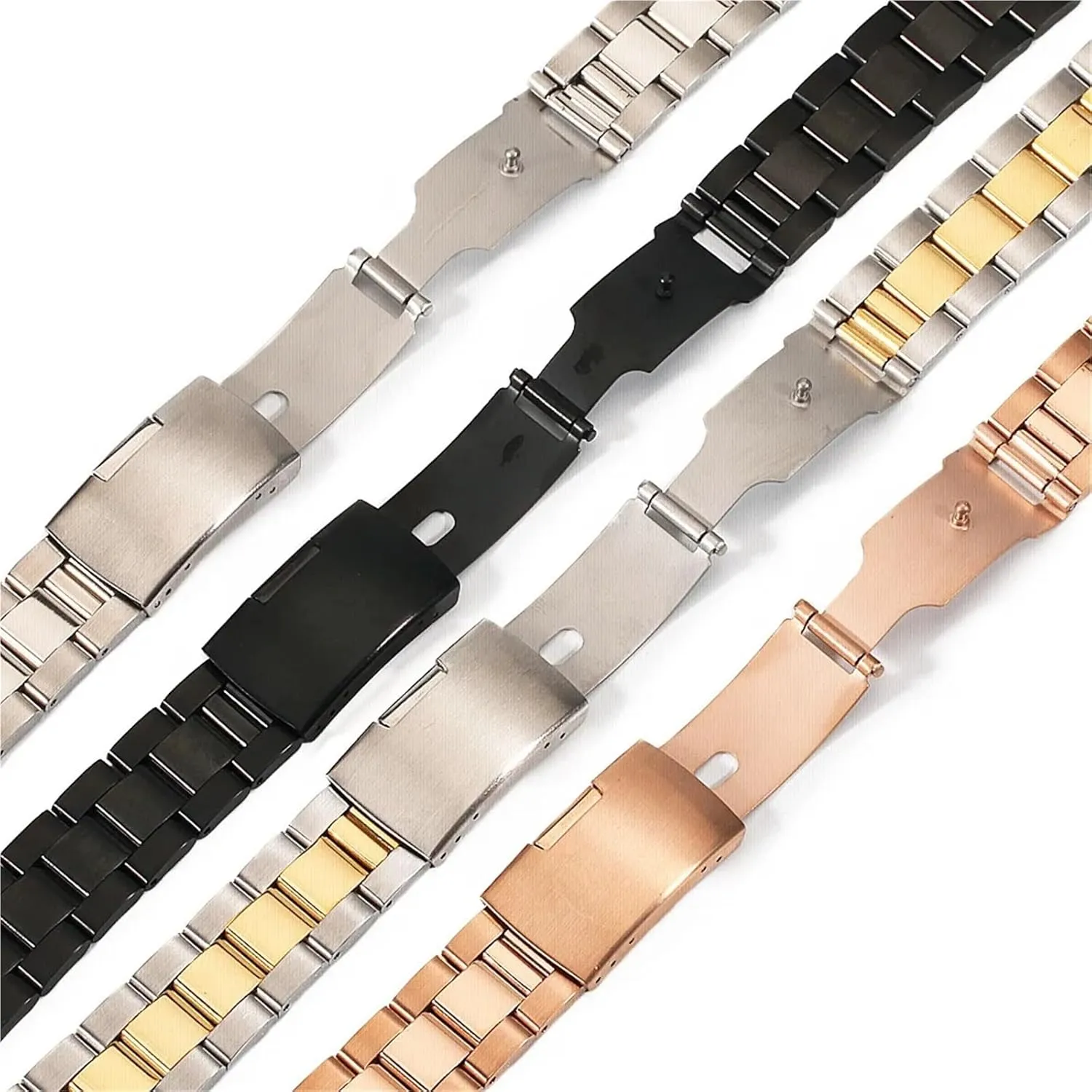 Quartz Watch Traditional Watch Stainless Steel Metal Watch Band ptarmigan 18-28mm Men Women Universal Suitable For Smart Watch 