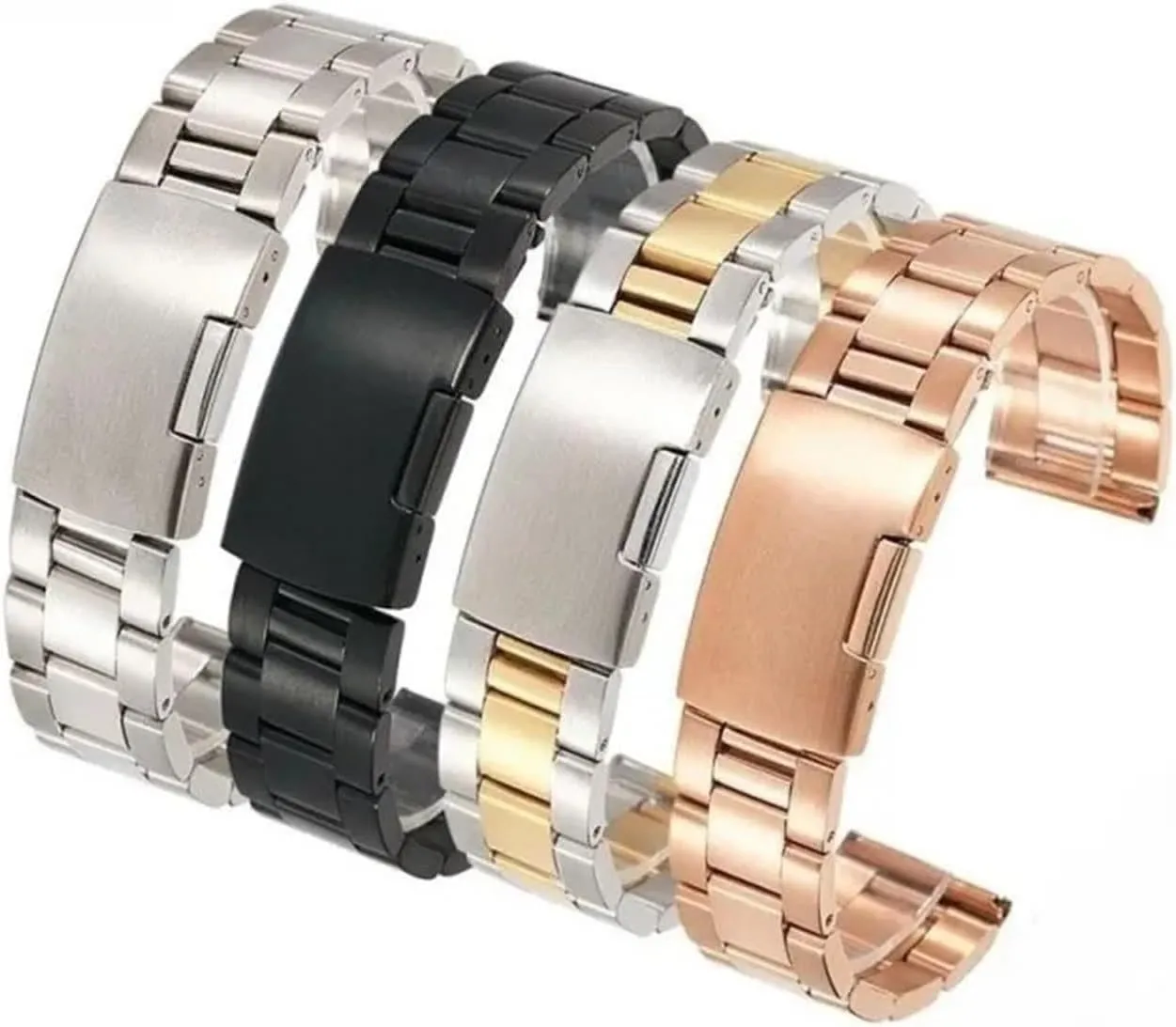 Quartz Watch Traditional Watch Stainless Steel Metal Watch Band ptarmigan 18-28mm Men Women Universal Suitable For Smart Watch 
