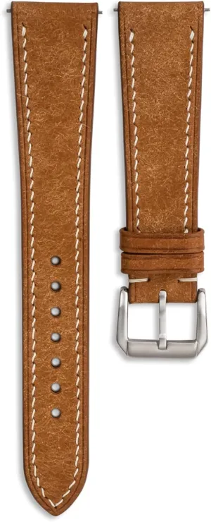 Quick Release | Premium Full Grain Veg-Tanned Leather extend allegory | Men & Women | 18mm, 19mm, 20mm, 21mm, 22mm Pueblo Leather Watch Band | Handmade, 