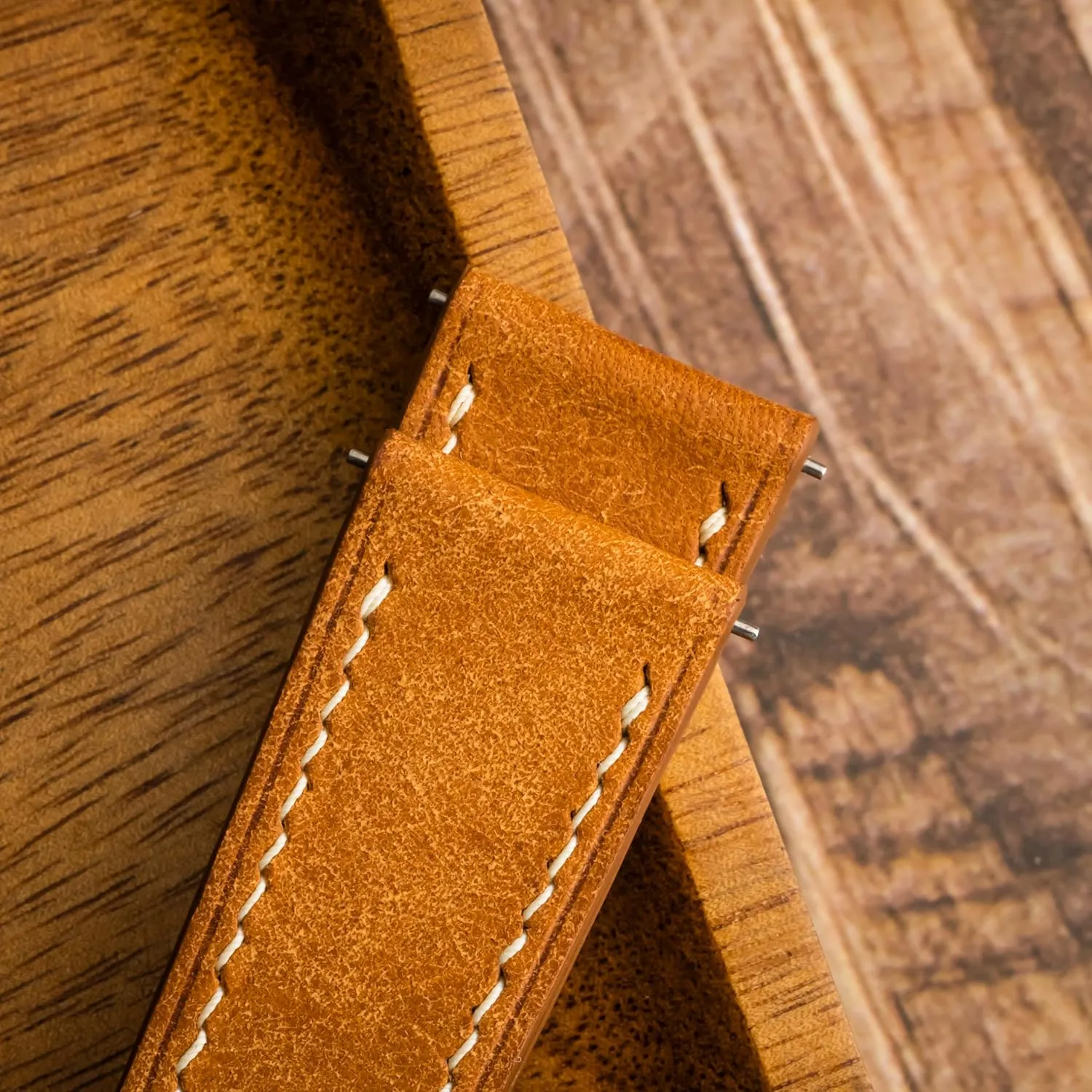 Quick Release | Premium Full Grain Veg-Tanned Leather extend allegory | Men & Women | 18mm, 19mm, 20mm, 21mm, 22mm Pueblo Leather Watch Band | Handmade, 